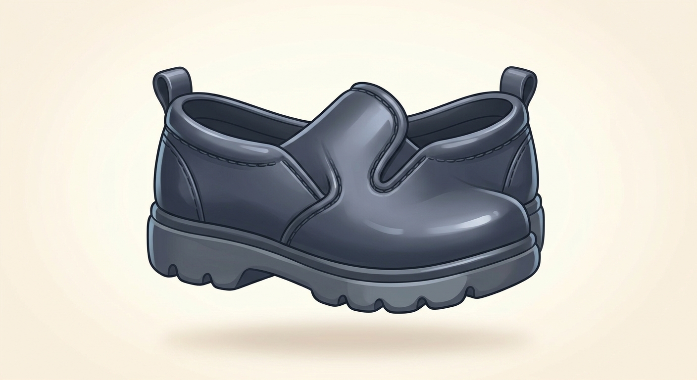 Wipe-Clean Slip-Ons