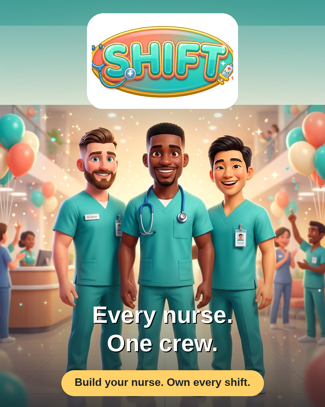 Male nurses of SHIFT